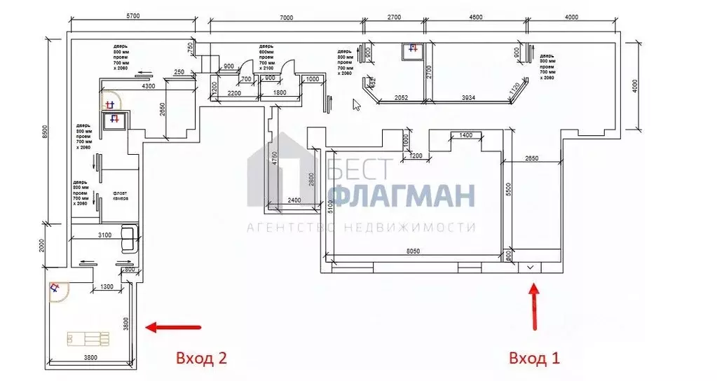 Помещение свободного назначения в Москва Новодевичий проезд, 4 (187 м) - Фото 2