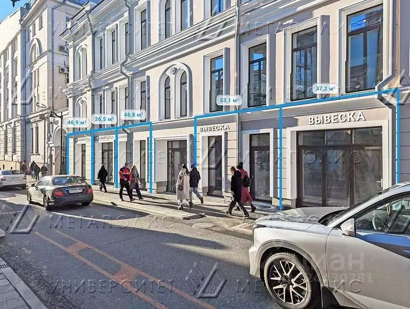 Торговая площадь в Москва Большая Бронная ул., 25С3 (37 м) - Фото 2