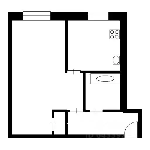 1-к кв. Башкортостан, Уфа ул. Карла Маркса, 83 (31.0 м) - Фото 1