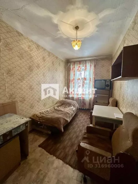 Комната Ивановская область, Иваново ул. Поэта Майорова, 49 (12.0 м) - Фото 1