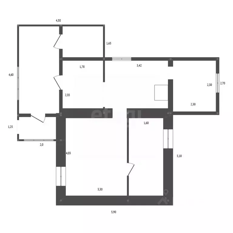 Дом в Амурская область, Белогорск Краснофлотская ул., 63 (36 м) - Фото 2