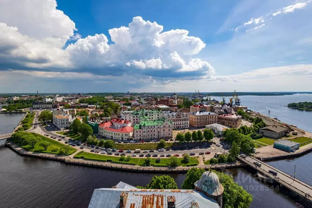2-к кв. Ленинградская область, Выборг ул. Южный Вал, 4/2 (60.0 м) - Фото 1