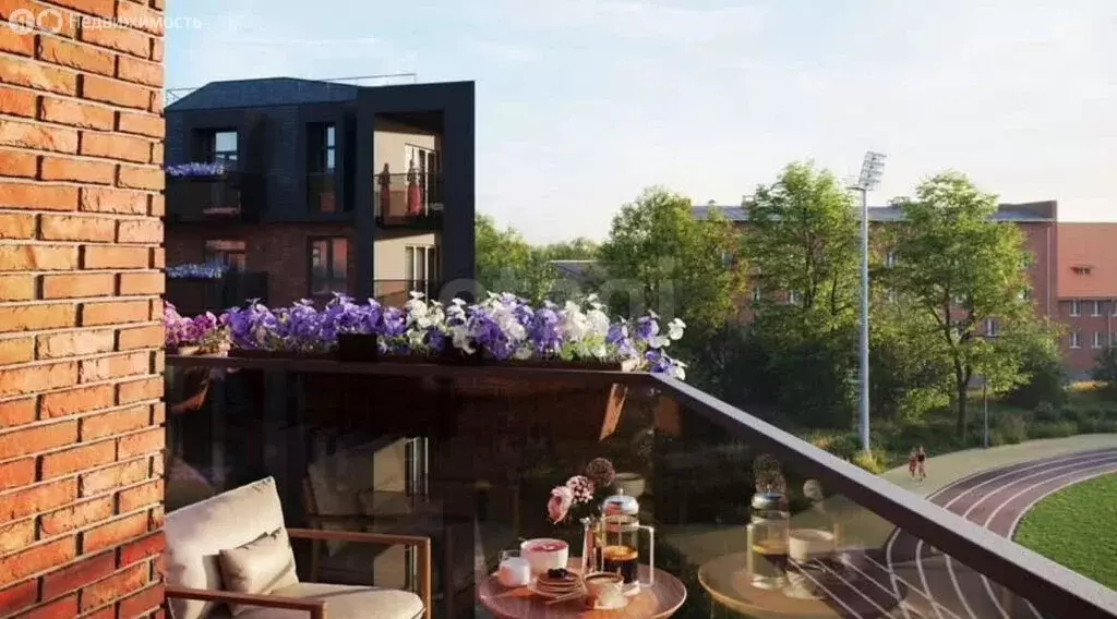 1-комнатная квартира: Зеленоградск, улица Автомобилистов, 4 (28 м) - Фото 1