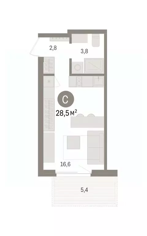Студия Новосибирская область, Новосибирский район, Краснообск рп, 3-й ... - Фото 1