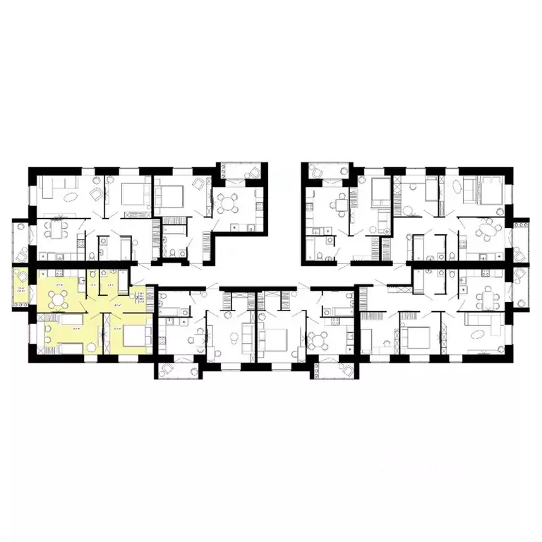 2-к кв. Костромская область, Кострома ул. 8-я Рабочая, 4 (57.1 м) - Фото 1