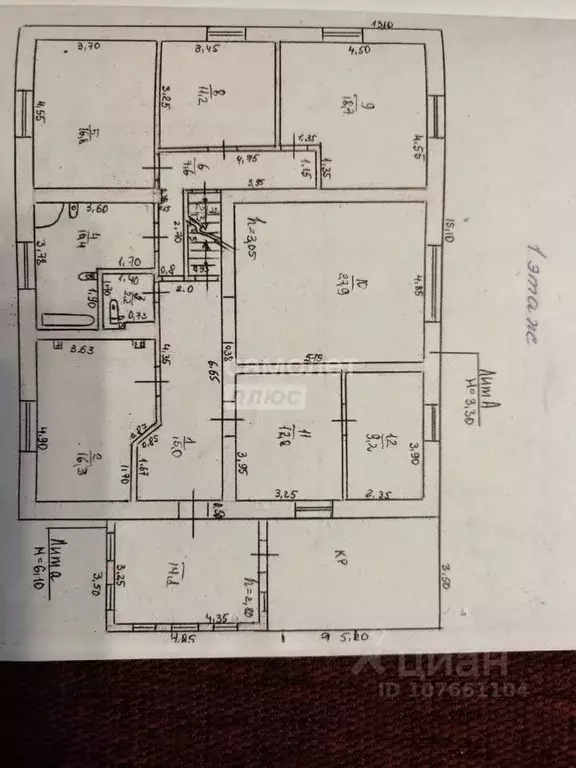 Коттедж в Липецкая область, Лебедянь Советская ул., 34А (300 м) - Фото 1