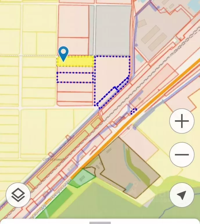 Участок в Адыгея, Тахтамукайский район, Энемское городское поселение, ... - Фото 2