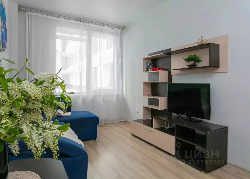 1-к кв. Санкт-Петербург бул. Александра Грина, 1 (35.0 м) - Фото 1