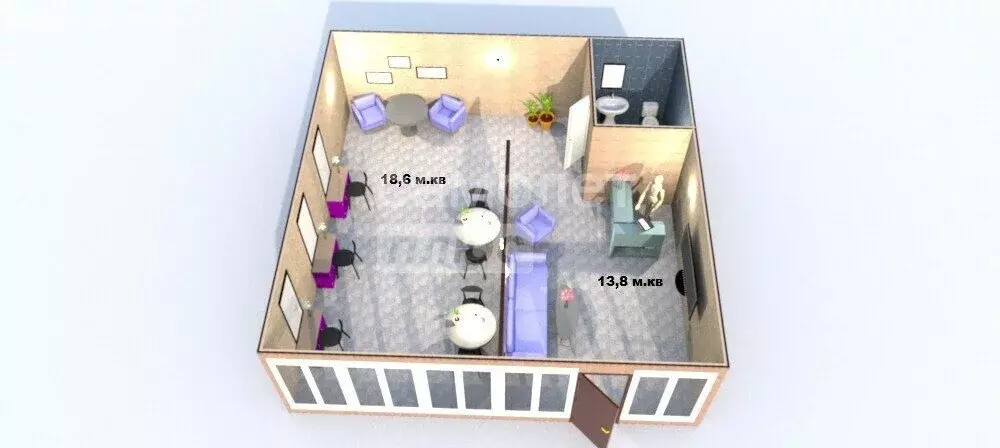 1-комнатная квартира: Кумертау, улица Карла Маркса, 6 (35 м) - Фото 1