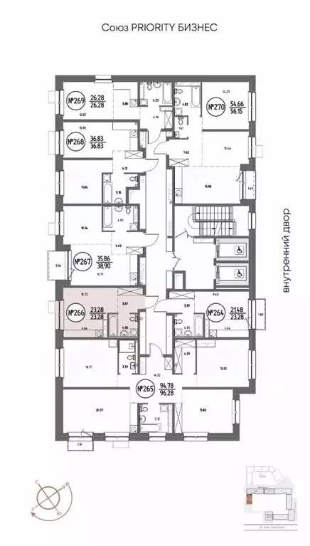 1-к кв. Иркутская область, Иркутск Макс жилой комплекс (23.28 м) - Фото 0