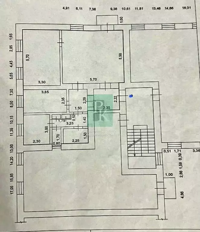 3-к. квартира, 83,2 м, 2/3 эт. - Фото 0