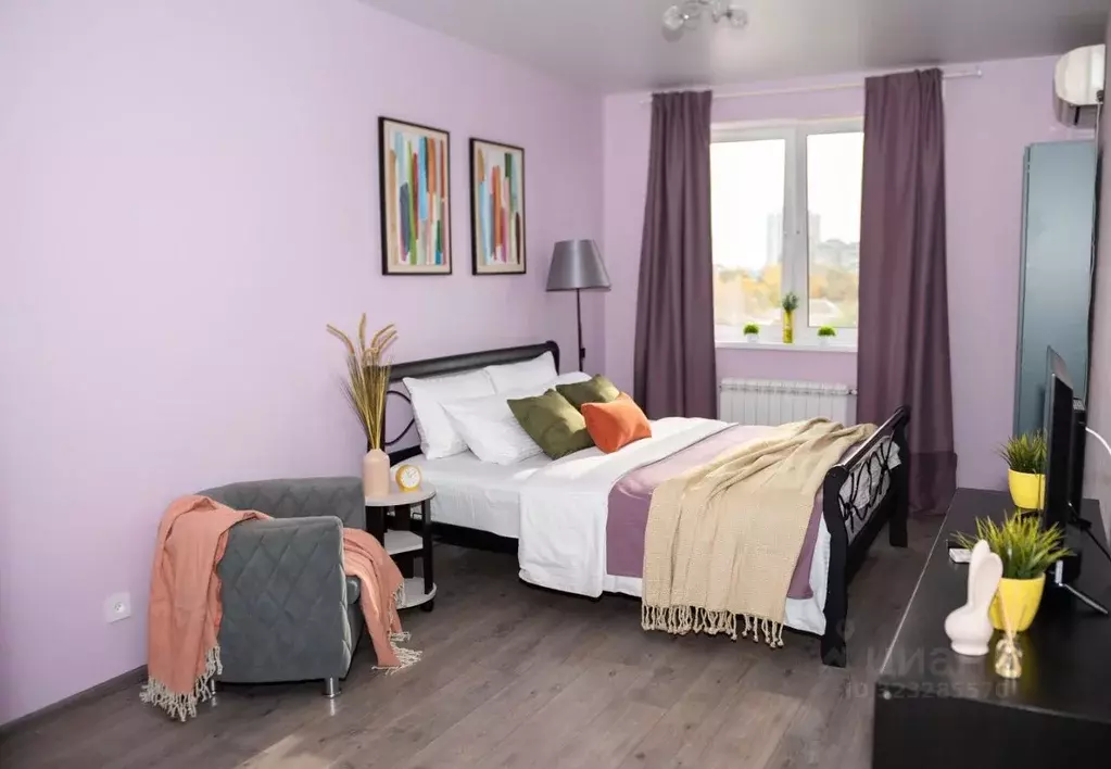 1-к кв. Самарская область, Самара просп. Карла Маркса, 200 (45.0 м) - Фото 1