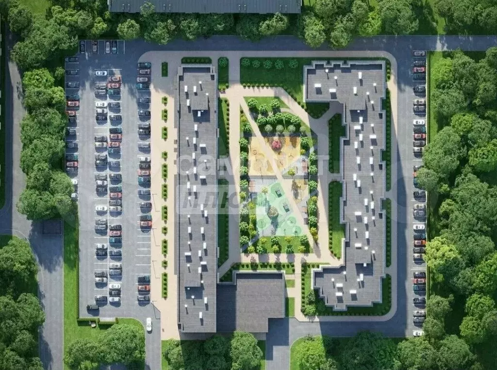 1-к. квартира, 40,4 м, 4/9 эт. - Фото 1