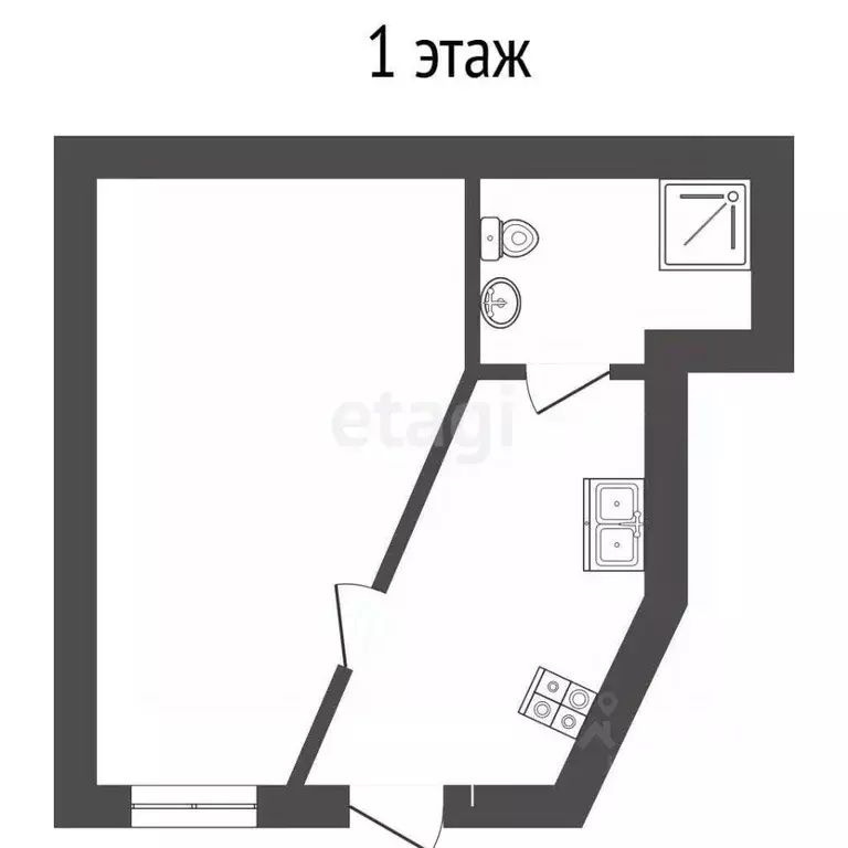 Дом в Крым, Алупка ул. Красногвардейская, 5 (39 м) - Фото 2