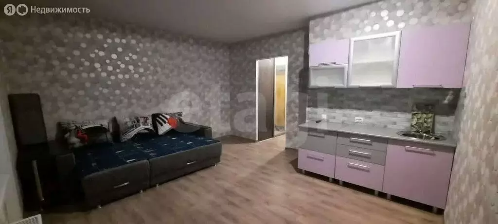 Квартира-студия: Красноярск, Соколовская улица, 60 (34 м) - Фото 1