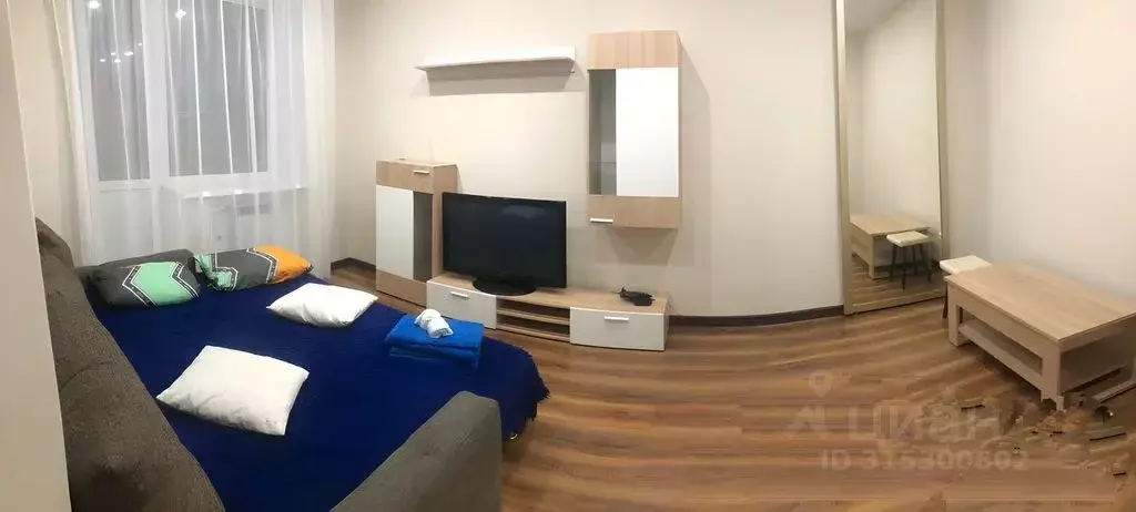 1-к кв. Иркутская область, Иркутск ул. 5-й Армии, 38 (32.0 м) - Фото 1