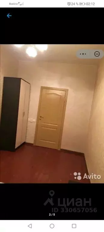 Комната Санкт-Петербург Октябрьская наб., 90К3 (13.0 м) - Фото 2