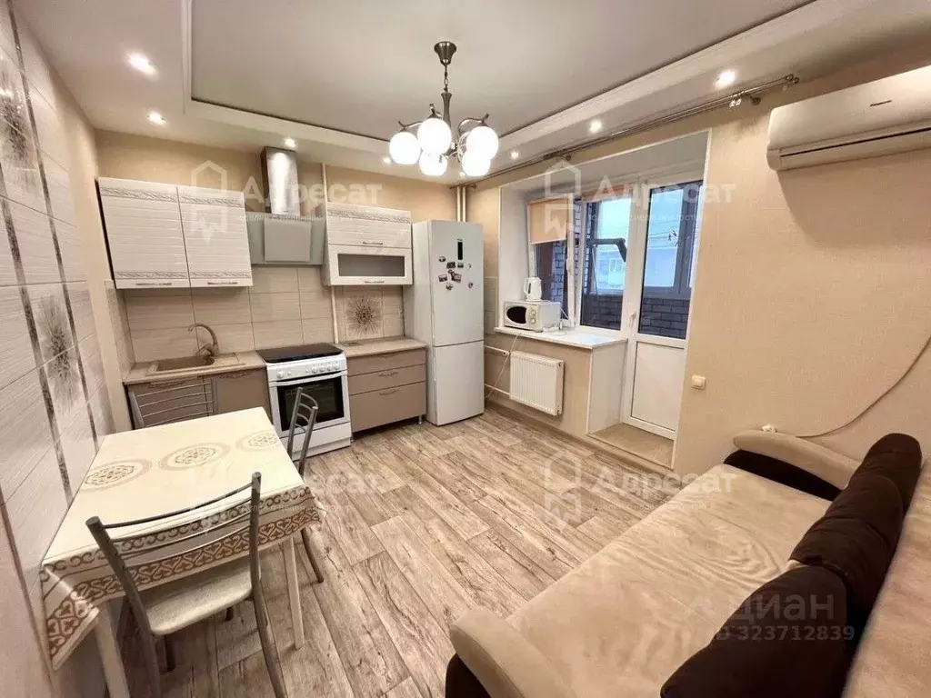 1-к кв. Волгоградская область, Волгоград ул. Льва Толстого, 1Б (47.0 ... - Фото 1