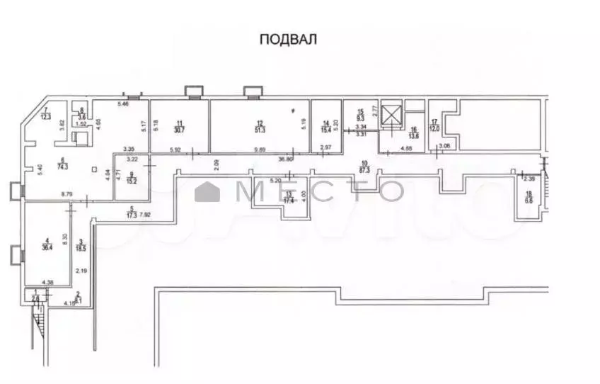 Сдам помещение свободного назначения, 1208 м - Фото 1