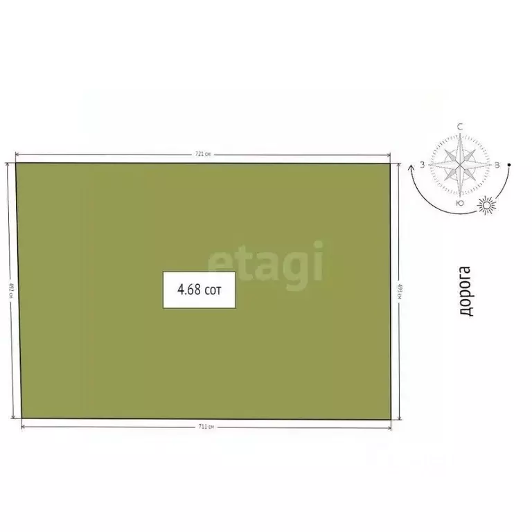 Участок в Белгородская область, Белгородский муниципальный округ, ... - Фото 2