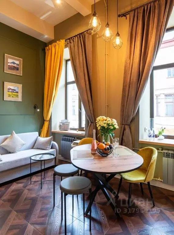 1-к кв. Санкт-Петербург Кирпичный пер., 3 (31.0 м) - Фото 0