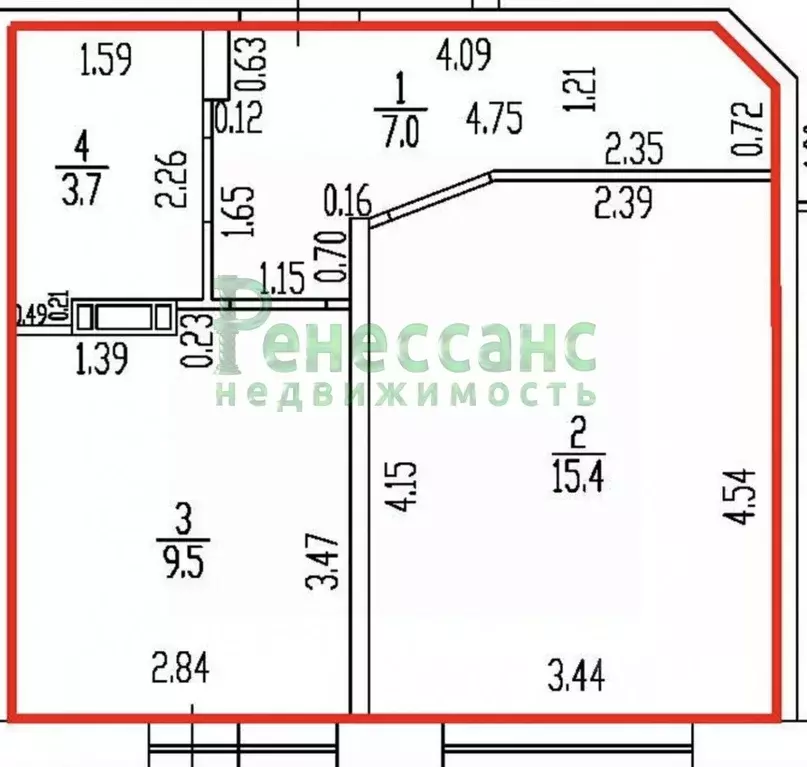 1-к кв. Брянская область, Брянский район, пос. Мичуринский ул. Андрея ... - Фото 1
