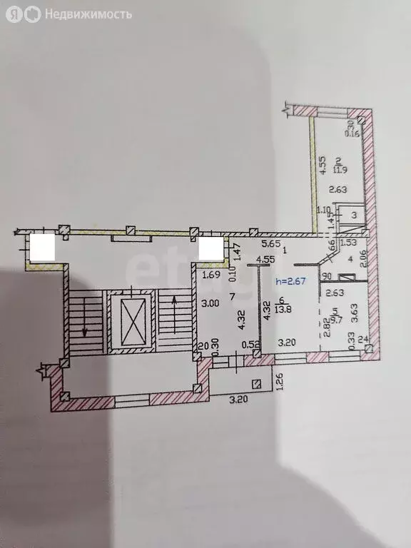 3-комнатная квартира: Абакан, проспект Дружбы Народов, 40 (62.9 м) - Фото 1