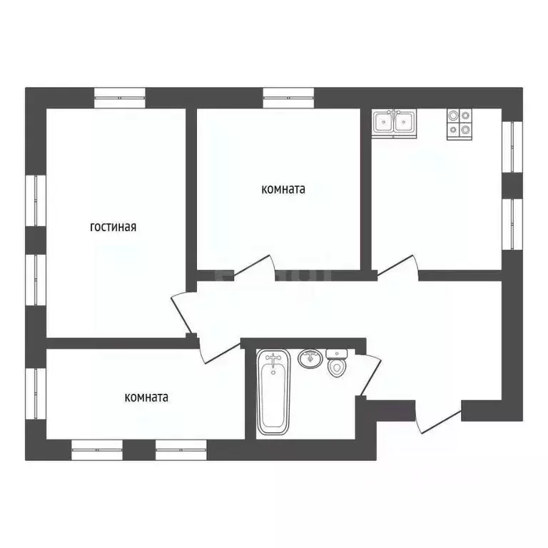 Дом в Омская область, Омск Старгород мкр, ул. Нагибина, 44/1 (71 м) - Фото 2