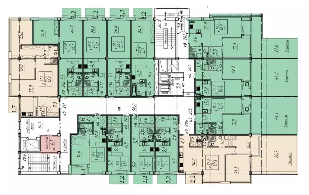1-к кв. Ставропольский край, Ессентуки Озеро жилой комплекс (31.3 м) - Фото 2