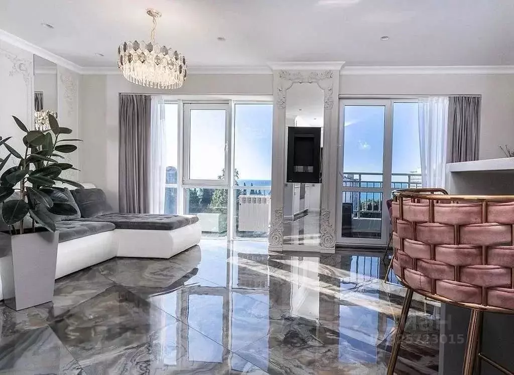 2-к кв. Краснодарский край, Сочи Светлана мкр, ул. Депутатская, 10 ... - Фото 1