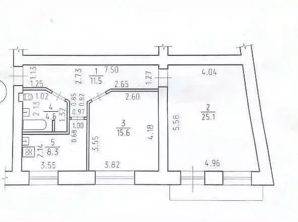 3-к кв. Удмуртия, Ижевск ул. Карла Маркса, 273 (65.8 м) - Фото 1