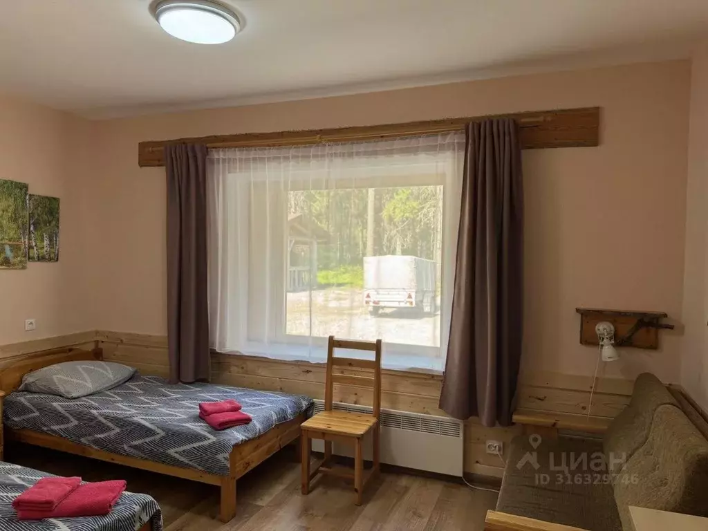 Комната Карелия, Медвежьегорск ул. Михаила Рябова, 7 (20.0 м) - Фото 1