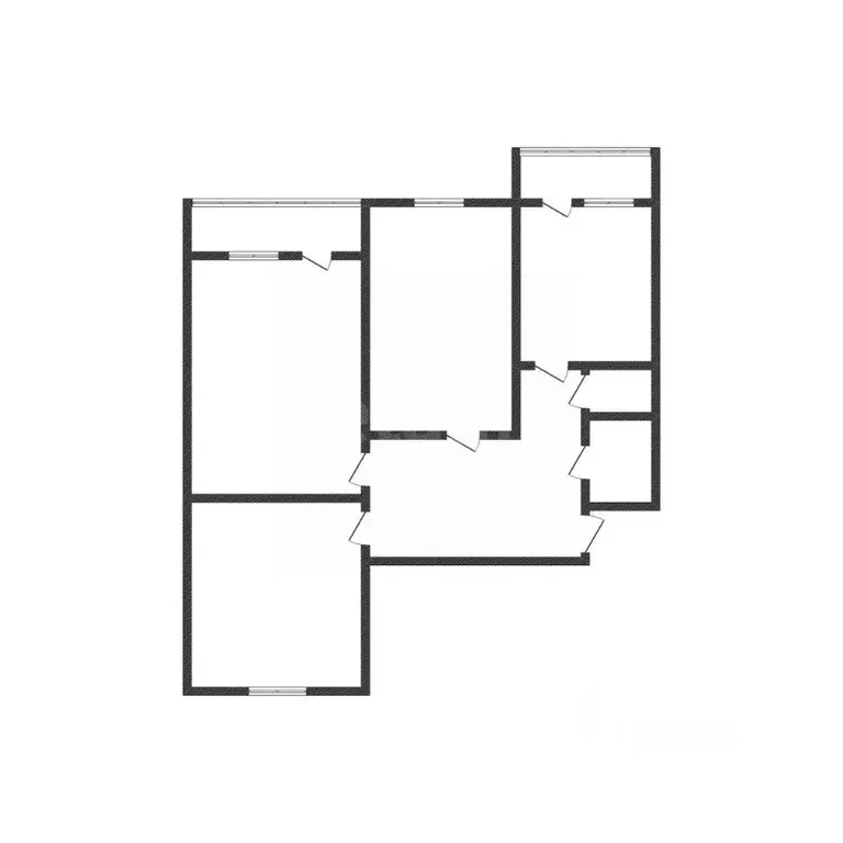 3-к кв. Белгородская область, Белгород ул. Щорса, 36а (89.0 м) - Фото 1