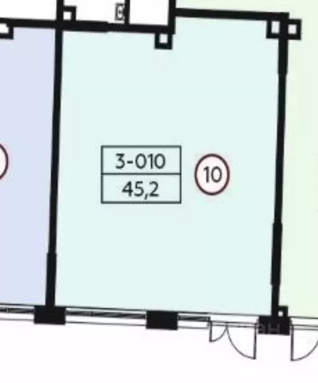 Помещение свободного назначения в Москва Родные кварталы жилой ... - Фото 1