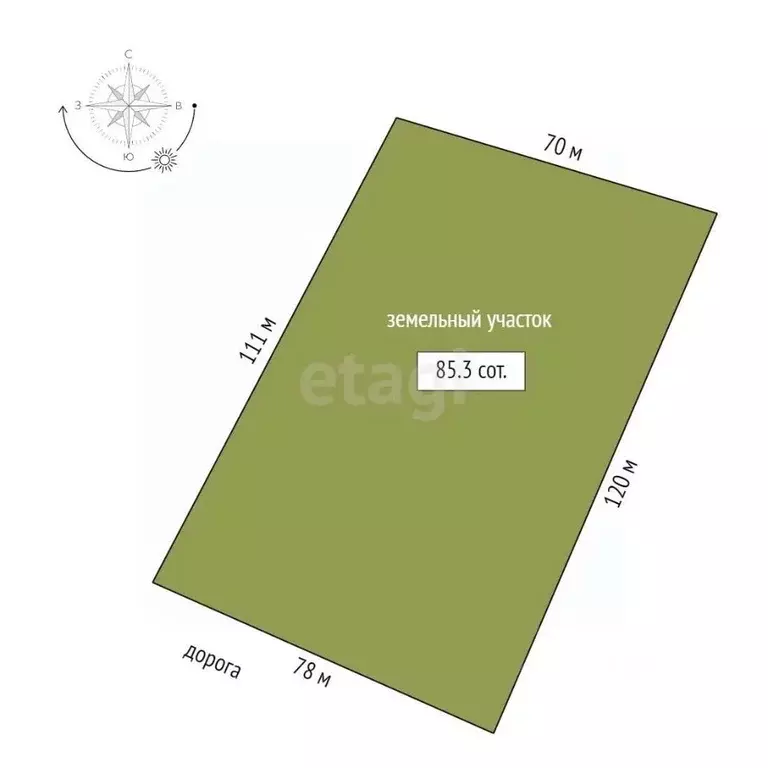 Участок в Еврейская автономная область, Смидовичский район, с. ... - Фото 2