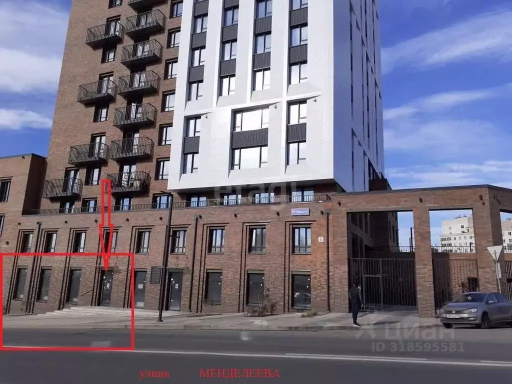 Торговая площадь в Башкортостан, Уфа ул. Менделеева, 1/1 (300 м) - Фото 2