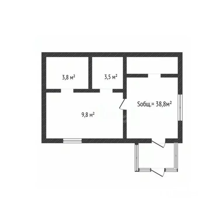 Дом в Брянская область, Дятьковский район, Верховское с/пос, д. ... - Фото 2