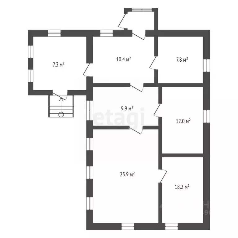 Дом в Воронежская область, Рамонский район, Березовское с/пос, с. ... - Фото 2