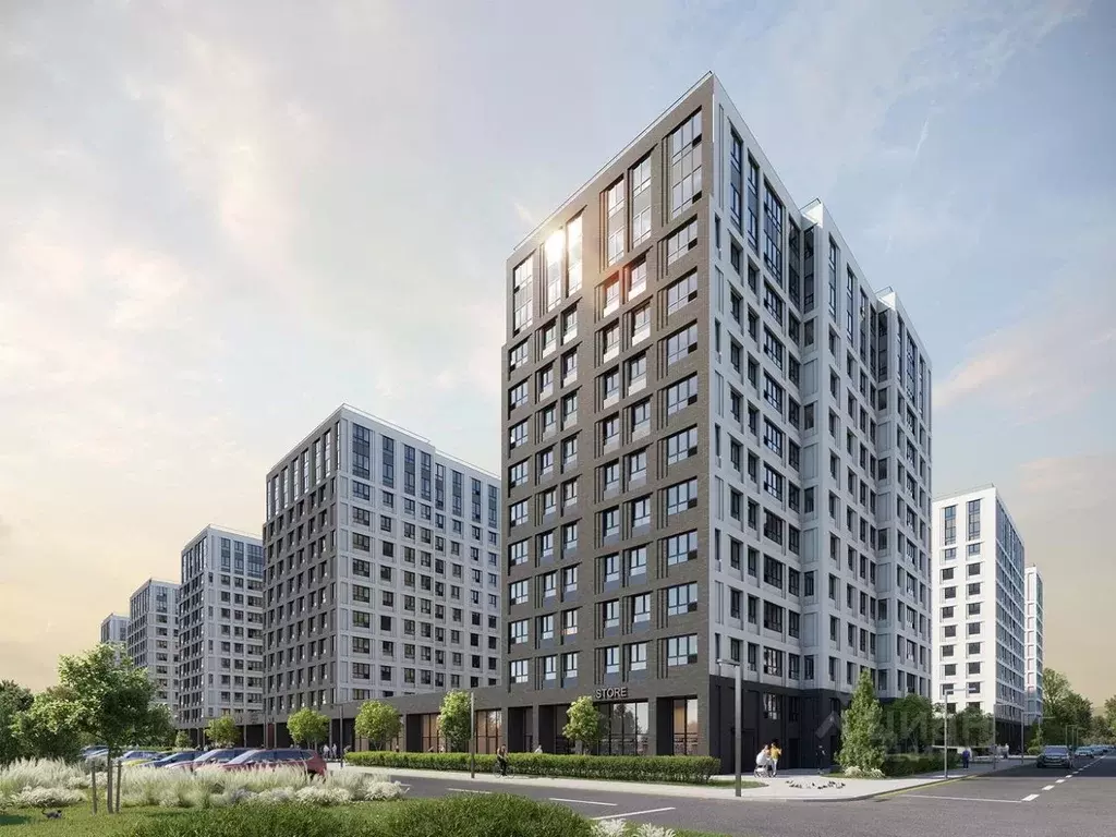 Студия Санкт-Петербург Планерная ул., 99 (22.9 м) - Фото 1