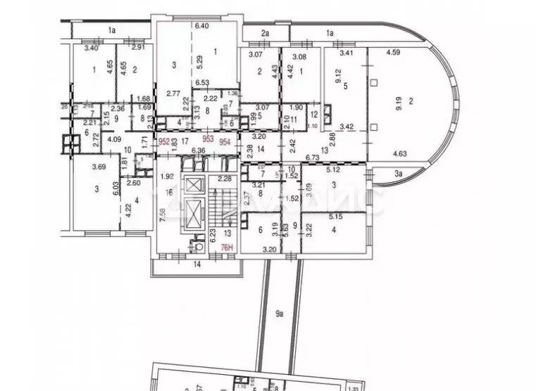 2-комнатная квартира: Москва, Новогиреевская улица, 5 (71.8 м) - Фото 1