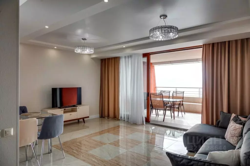 2-к кв. Крым, Ялта муниципальный округ, Гурзуф пгт ул. Строителей, 3 ... - Фото 1