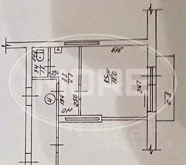 Комната Калининградская область, Калининград Красная ул., 129 (18.0 м) - Фото 1