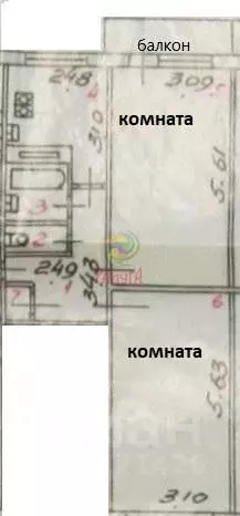 2-к кв. Ивановская область, Иваново ул. Любимова, 6 (50.0 м) - Фото 2
