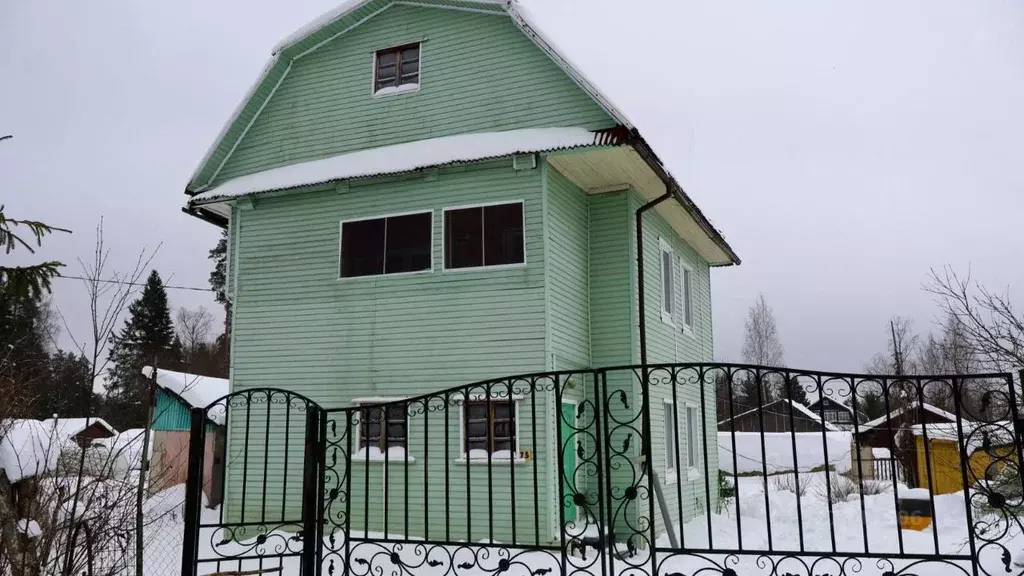 Дом в Ленинградская область, Тосненское городское поселение, Рубеж ... - Фото 0