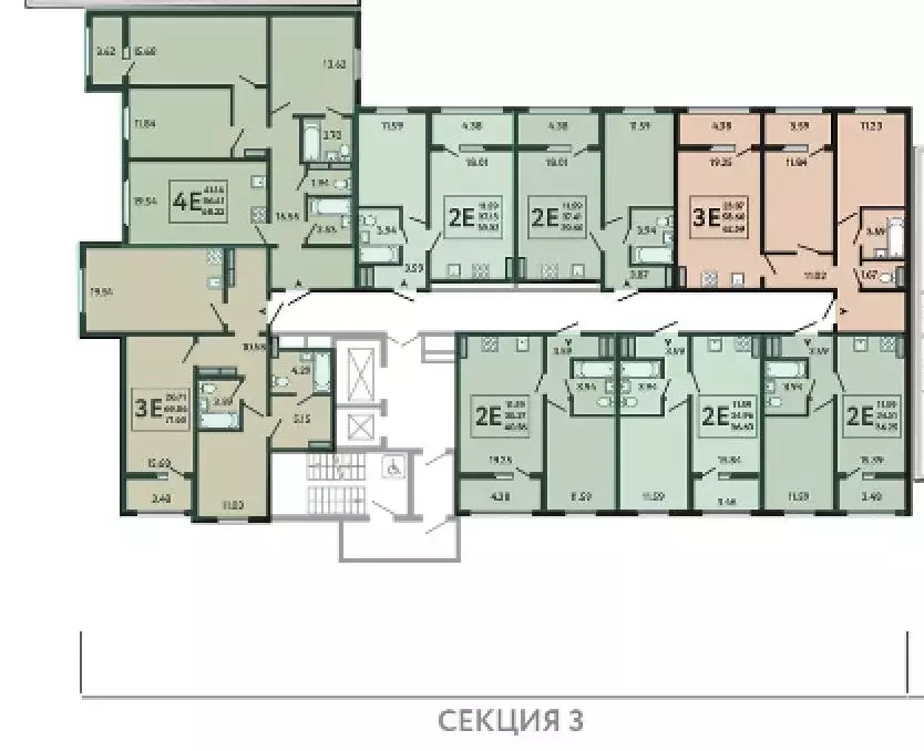 1-к кв. Курская область, Курск Курского завода тракторных запчастей ... - Фото 2