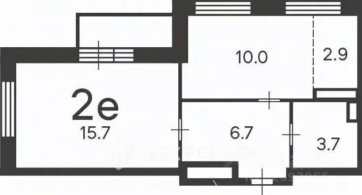 1-к кв. Москва Сосенское поселение, просп. Куприна, 38к1 (42.0 м) - Фото 2