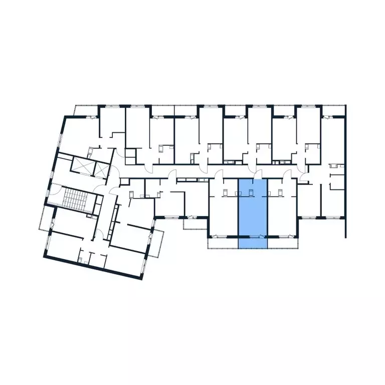 Квартира-студия: Мурино, Романовская улица, 9 (22.8 м) - Фото 2