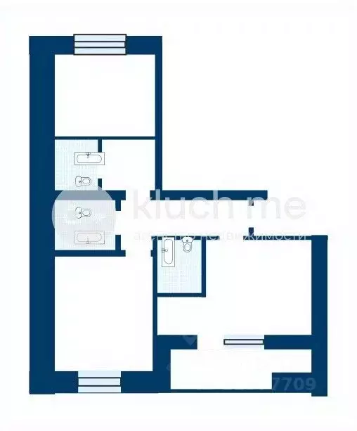 2-к кв. Татарстан, Казань ул. Глазунова, 8к1 (46.1 м) - Фото 1