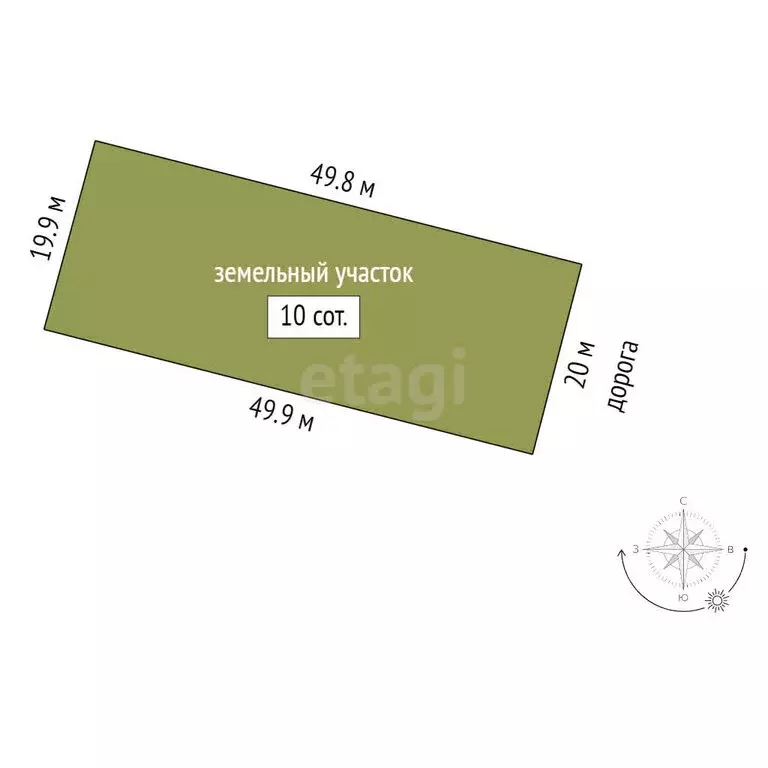 Дом в Майский, улица Гастелло (123.7 м) - Фото 1