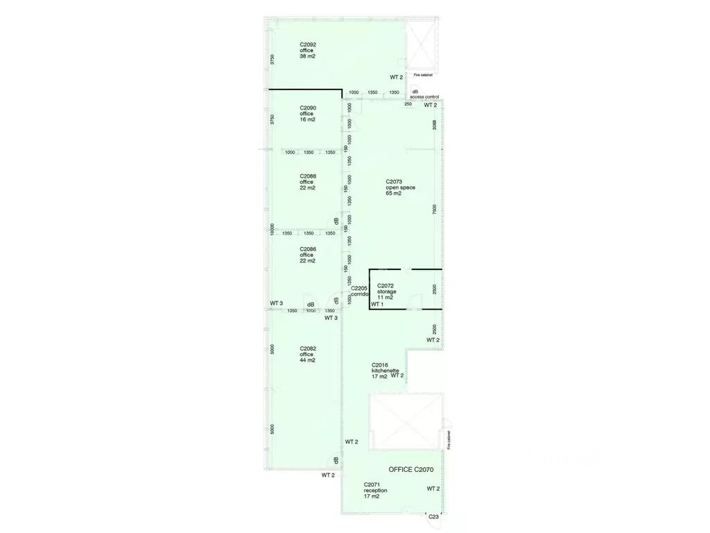 Офис в Санкт-Петербург Пулковское ш., 40к4 (320 м) - Фото 2